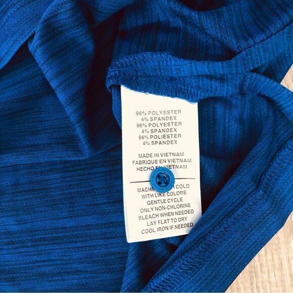 New Without Tags Birdie Bound Short Sleeve Golf Polo Shirt Blue Mens Size XL - Picture 3 of 7